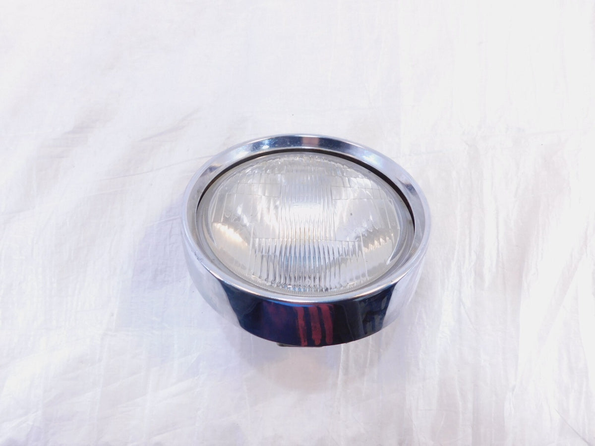 Yamaha V-Star 650 1100 XVS650 XVS1100 Custom Chrome Head Light Lamp & Lens Ring