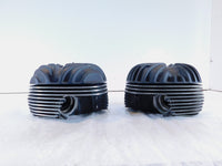 Indian Chief Chieftain Roadmaster Front/Rear Cylinder Head Valves & Black Covers - C3 Cycle