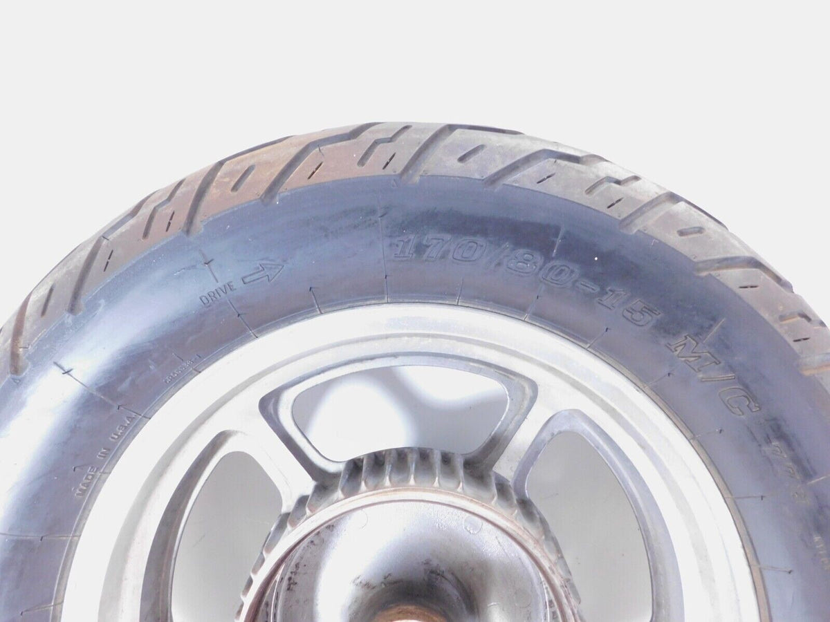 1990-2007 Honda VT1100 VT1100C Spirit Shadow 1100 Rear Wheel Rim Drum & Tire - C3 Cycle
