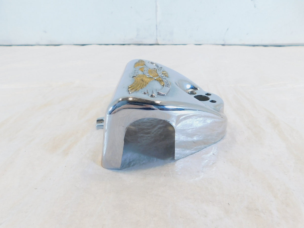 Harley Davidson Touring Eagle Chrome Handlebar Handle Bar Riser Bracket - C3 Cycle