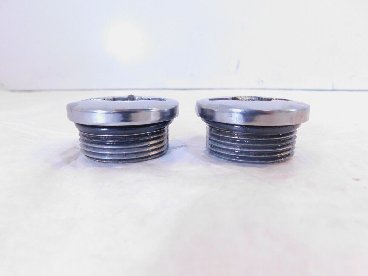 86 & 87 Harley Davidson Sportster 883 & 1100 Front Fork Tube Plug Caps 45993-86 - C3 Cycle