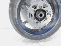 2003-2009 Yamaha YZFR6S YZF R6S & YZFR6 R6 Blue Rear Wheel Rim and Rotor - Bent - C3 Cycle