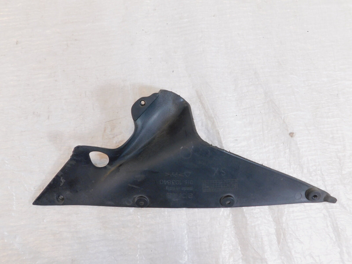 2000-2003 Aprilia SL1000 Falco Black Left Centeral Internal Fairing Cover - C3 Cycle