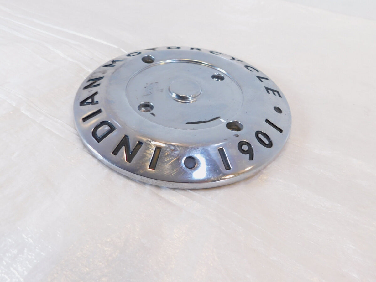 Indian Chief Chieftain Roadmaster & Springfield Left Engine Motor Clutch Cover - C3 Cycle