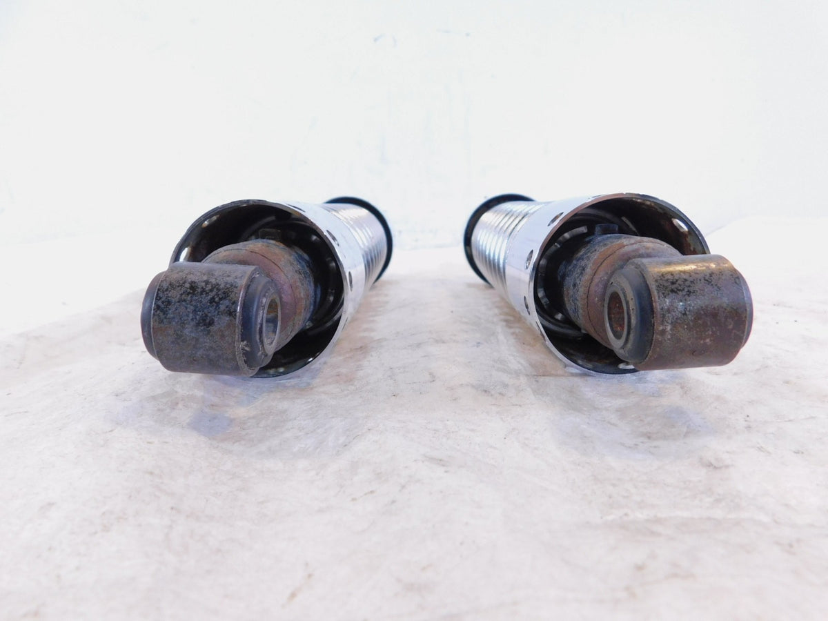 One Harley Davidson Dyna Super & Wide Glide 12 1/2" Chrome Rear Shock Absorbers - C3 Cycle