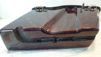 Harley Davidson Touring Road King Street & Electra Glide Maroon Left Saddlebag - C3 Cycle