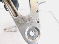 2000-2003 Aprilia SL1000 Falco Front Silver Left/Right Footrest Foot Peg Mounts - C3 Cycle