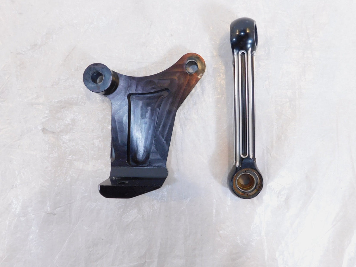 Harley Street Electra Glide Arlen Ness Front Engine Motor Black Stabilizer Links - C3 Cycle