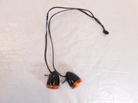 Harley Davidson V-Rod VRod VRSC & Sportster XR1200 Black Turn Signal Indicators - C3 Cycle