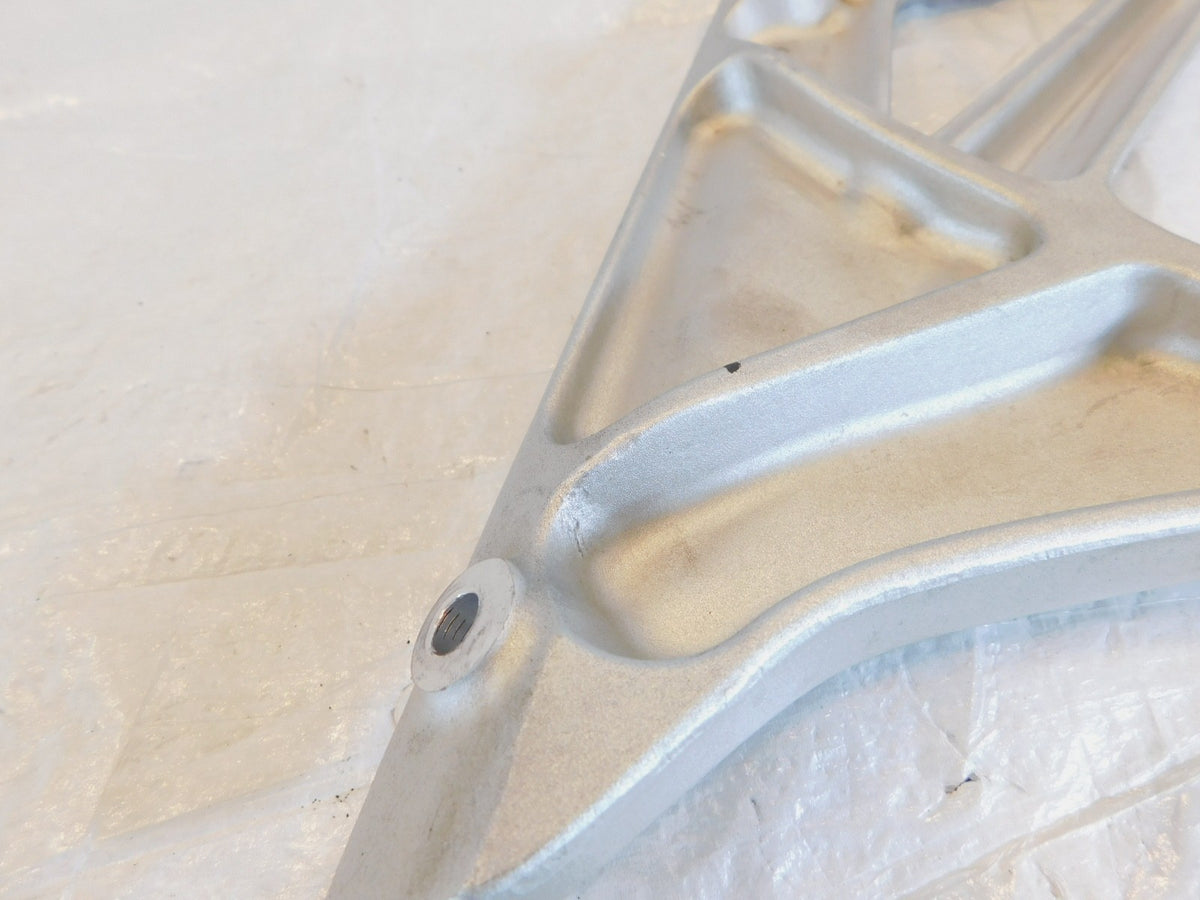 BMW R1200RT R1250RT Silver Right Rear Passenger Footrest Foot Peg Mount Bracket - C3 Cycle