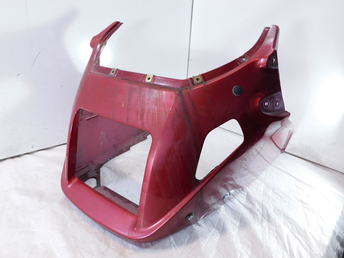 1992-1997 BMW K1100LT K1100 LT Mystic Red Front Headlight Upper Fairing Cowling - C3 Cycle
