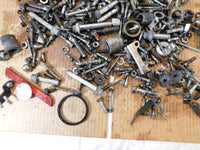 99 Harley Davidson Dyna Wide Glide FXDWG Engine Nut Bolt Brackets Parts Box Lot - C3 Cycle