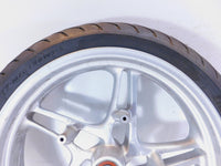 2000-2006 BMW R1150R R1150RS R1150RT Silver Front Wheel Rim & Tire 3.5x17"  Bent - C3 Cycle