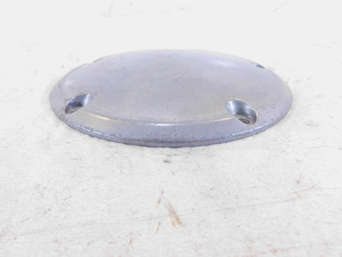 Harley Davidson Twin Cam Dyna & Softail Left Engine Polished Derby Clutch Cover - C3 Cycle