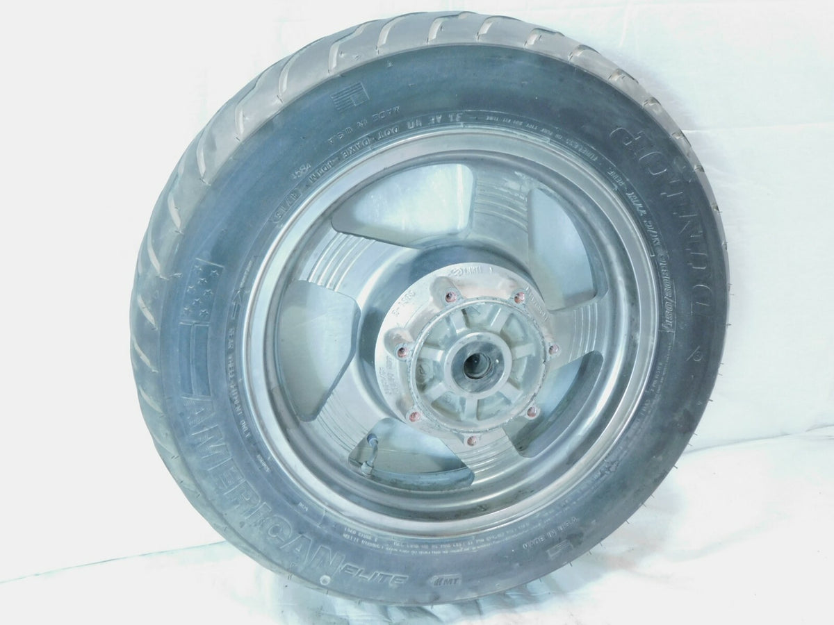 2004 04 Kawasaki Vulcan 1500 VN1500 Nomad Fi Rear Wheel Rim & Tire - 41073-0011 - C3 Cycle