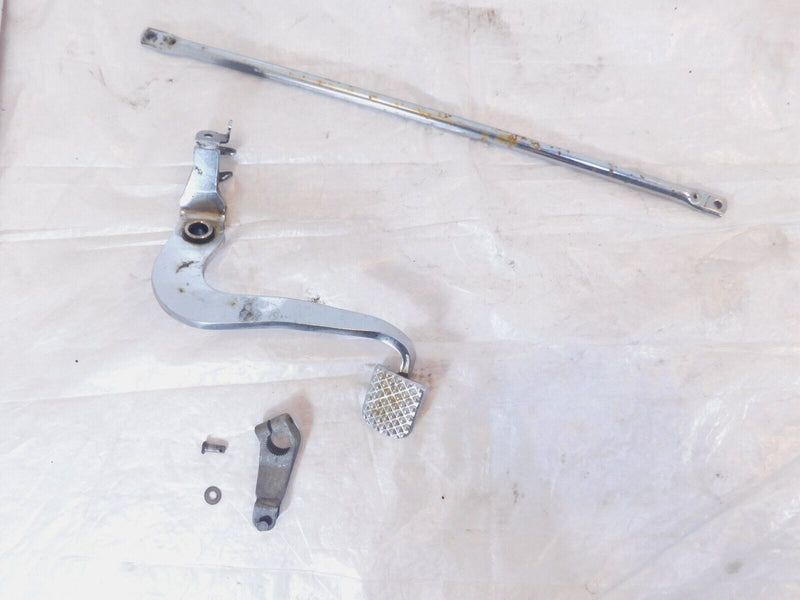 Yamaha V-Star XVS650 Midnight & Custom Chrome Right Foot Brake Pedal & Linkage