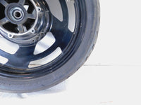 1996 1997 1998 Yamaha V-Max 1200 VMX12 OEM Black Cast Front Wheel Rim & Tire - C3 Cycle
