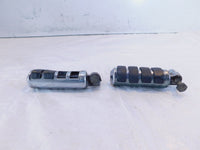Harley Touring Dyna Sportster & Softail ISO Chrome & Rubber Footpeg Footrests - C3 Cycle