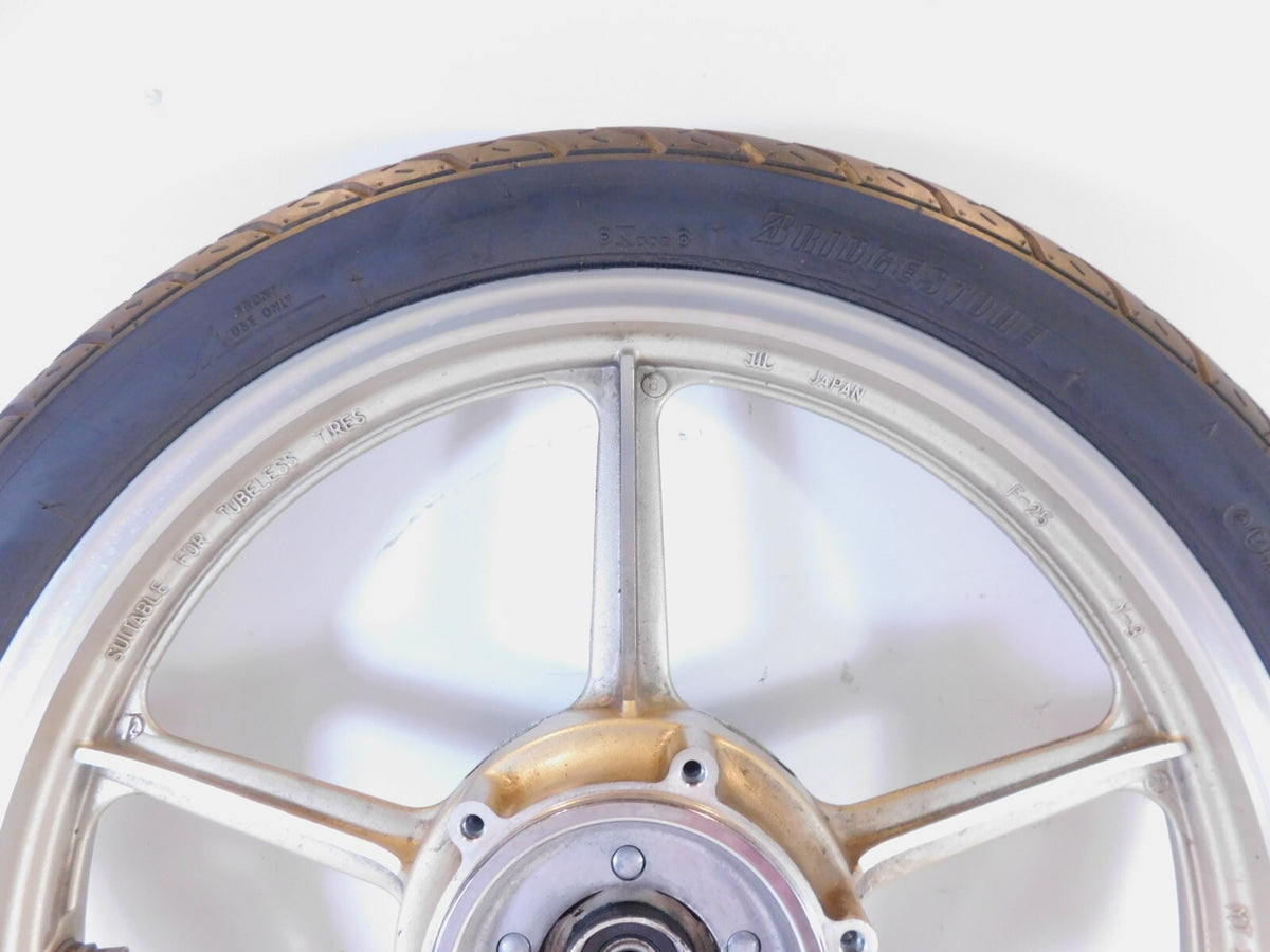 1984-1999 Yamaha Virago 1000 1100 XV1000 XV1100 Yellowish Front Wheel Rim Hub - C3 Cycle