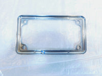 Honda Shadow 1100 VT1100C Spirit Chrome Rear Tail License Plate Tag Frame Trim - C3 Cycle