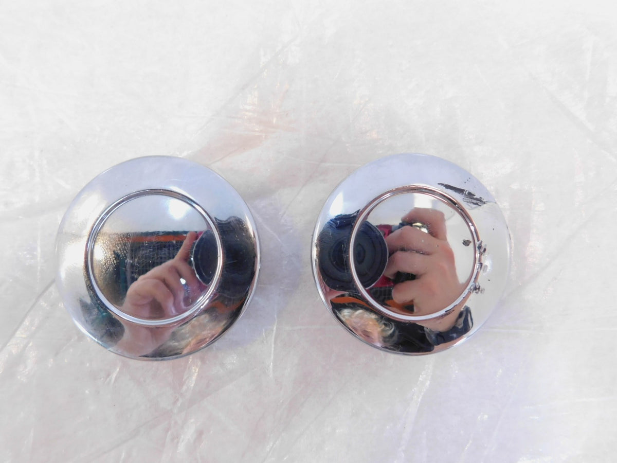 Victory Jackpot Hammer & Kingpin & V92 Classic Chrome Upper Fork Cover Caps - C3 Cycle