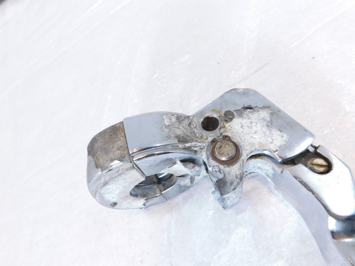 Harley Softail Dyna & Sportster Chrome Clutch Lever & Perch Mount Bracket - C3 Cycle