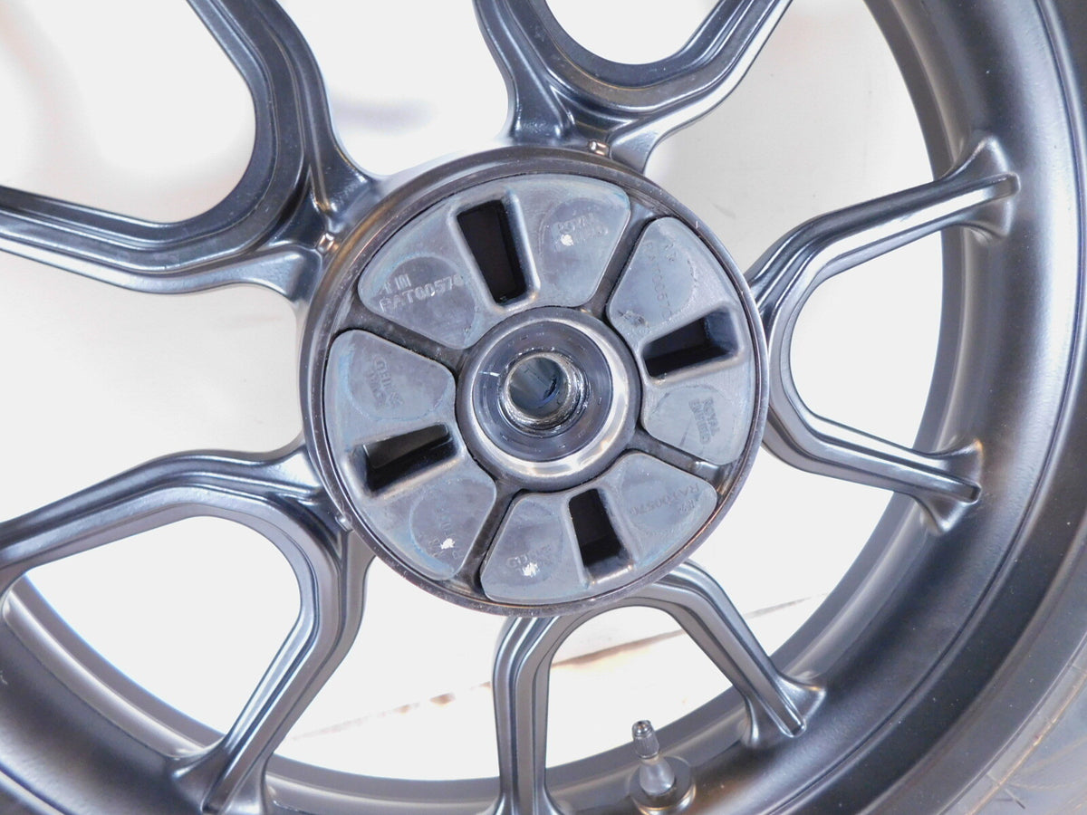 Royal Enfield Meteor 350 Stellar Euro 5 Black Rear Wheel Rim & Tire 17" x 3.5" - C3 Cycle