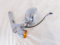 Harley FLHX Street Glide Right Chrome Auxiliary Spot Lamp w/ Turn Signal Housing - C3 Cycle