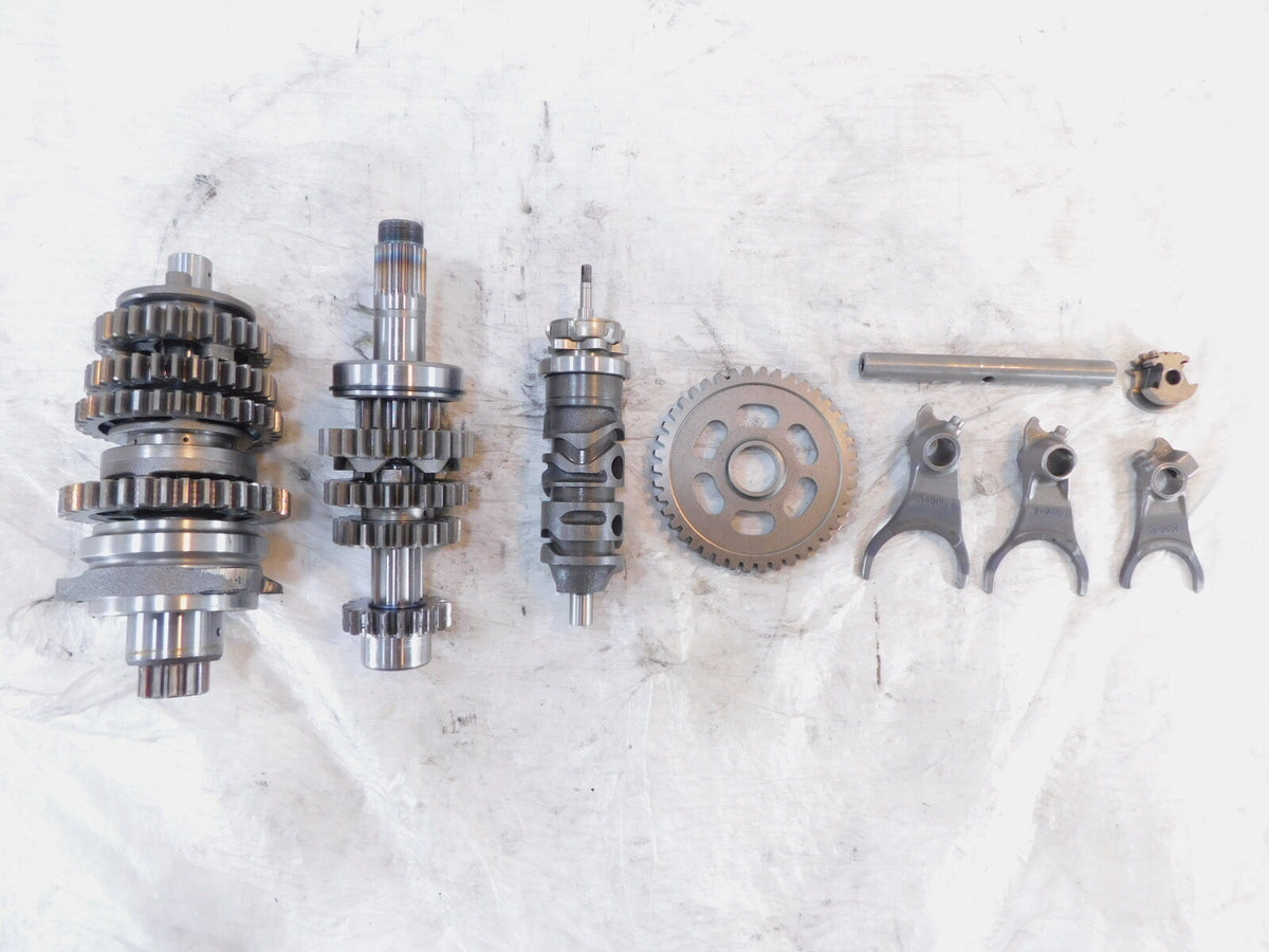 1991-03 Honda Nighthawk CB750 Engine Transmission Gears w/ Shifter Drum & Forks - C3 Cycle