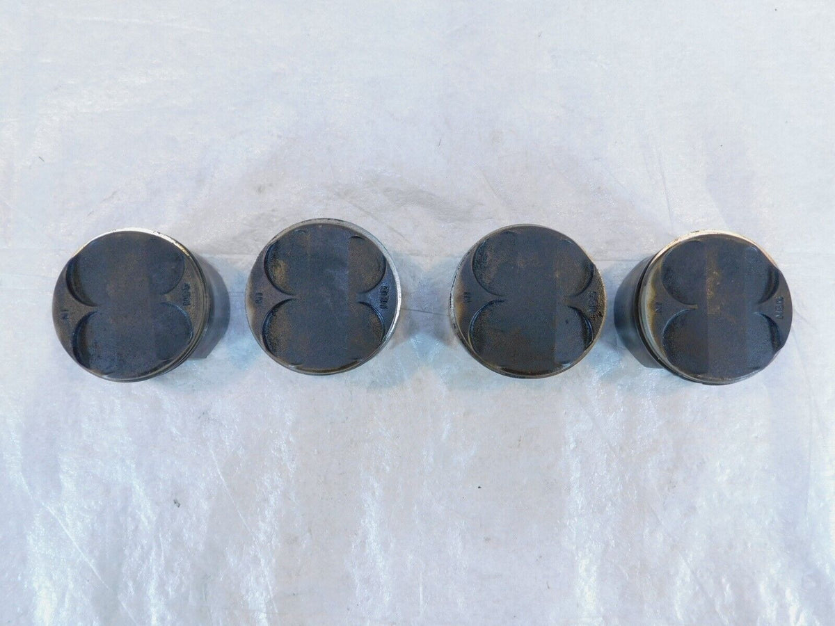 1998-01 Honda Interceptor 800 VFR800 Engine Motor Cylinder Block Barrel Pistons - C3 Cycle