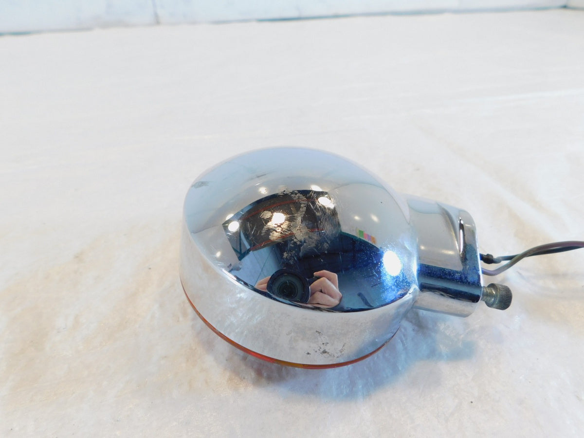 Harley Softail Electra Glide Road King Chrome Rear Turn Signal Indicator Housing - C3 Cycle