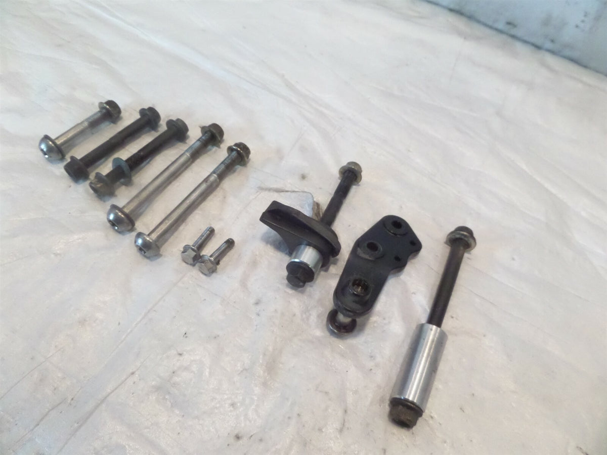 2007-2012 Triumph Tiger 1050 SE Engine Motor Frame Mount Bolts & Bracket Lot - C3 Cycle