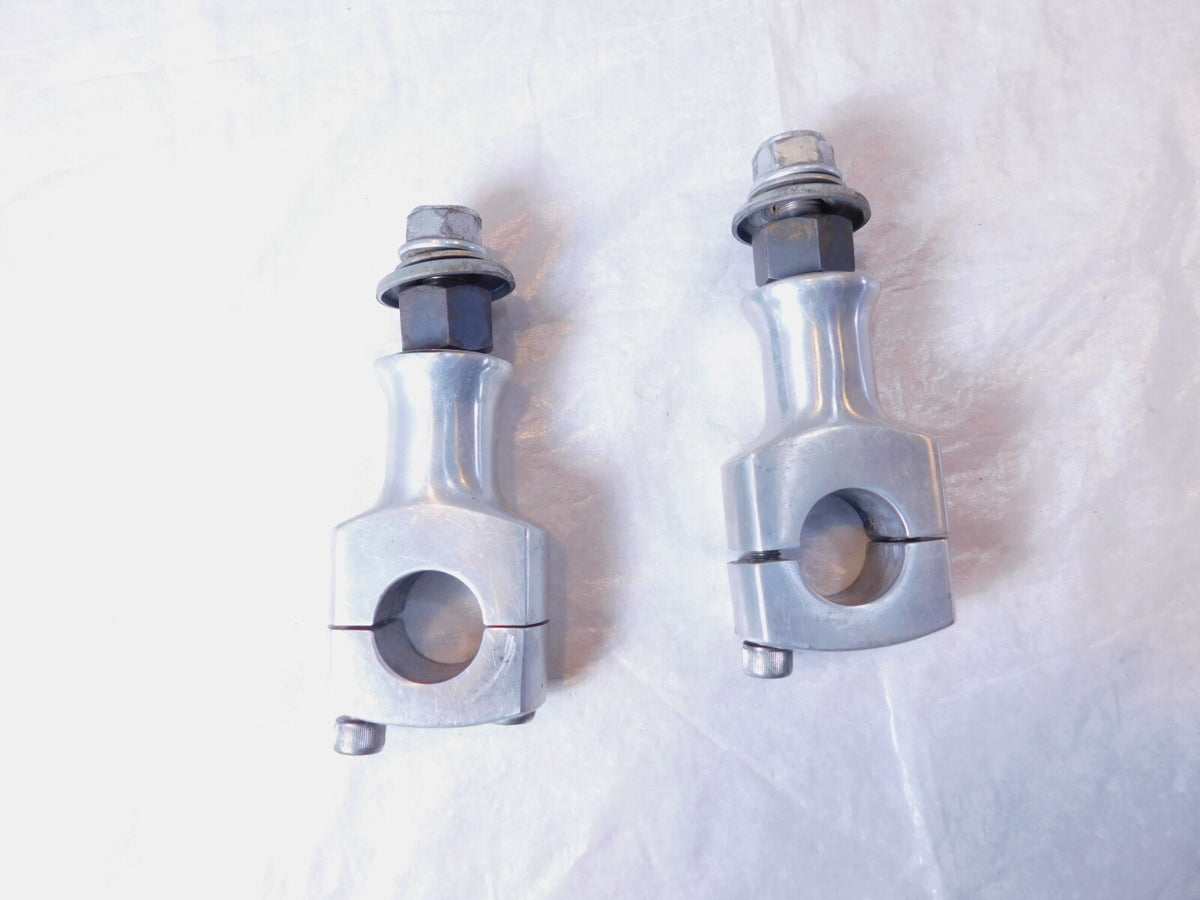 Harley Davidson Sportster 883 & 1200 & Dyna Handlebar Bar Riser Clamps - C3 Cycle