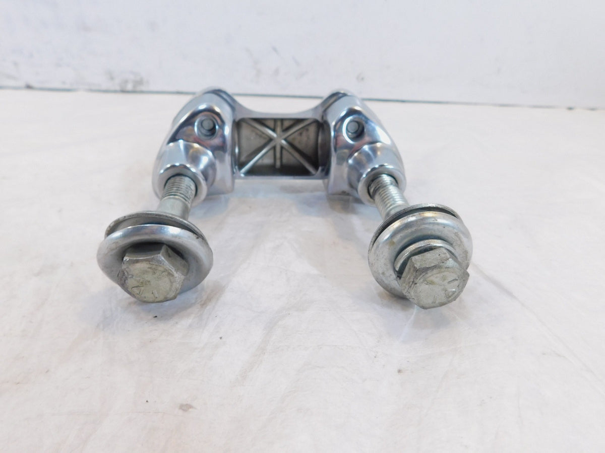 2000-06 Harley Davidson Softail Heritage Classic Handlebar Riser Clamp Brackets - C3 Cycle