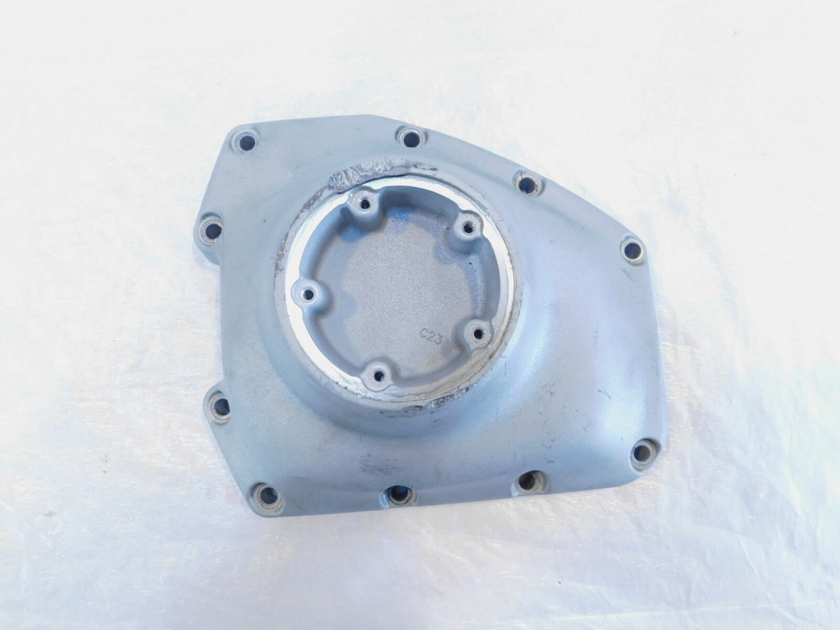 Harley Twin Cam Touring Softail Dyna Silver Right Engine Motor Cam Gear Cover - C3 Cycle