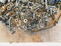 2005 05 Harley Davidson Softail Deluxe Classic Nuts and Bolts Parts Box Lot - C3 Cycle