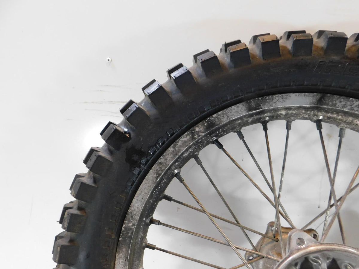 Kawasaki KLX250S KLX250 KLX300 Laced Rear Wheel Rim w/ Tire - 41025-0320-WA - C3 Cycle