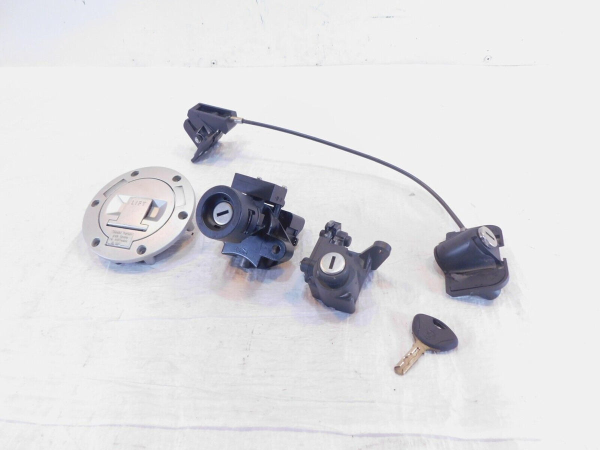 2005-2013 BMW R900RT R1200RT Ignition Switch Fuel Gas Tank Cap Seat Lock Key Set - C3 Cycle