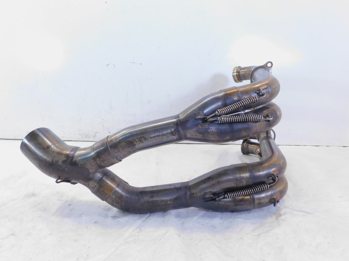 14-16 BMW S1000RR S1000-RR Exhaust Muffler System Manifold Header Pipe - Dented - C3 Cycle