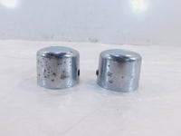 Harley Davidson Touring Dyna Softail Sportster Chrome Front Axle Nut Covers - C3 Cycle