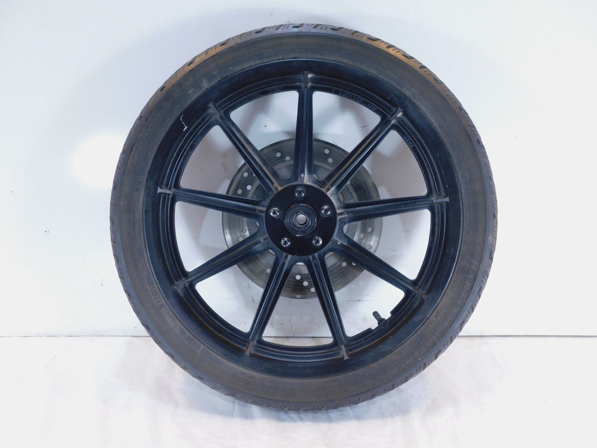 Harley Davidson Sportster 883 & 1200 19" Cast Front Wheel Rim w/ Tire & Rotor