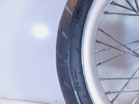 2009 Harley Davidson Dyna Street Bob FXDB Silver Laced Front Wheel Rim & Tire - C3 Cycle