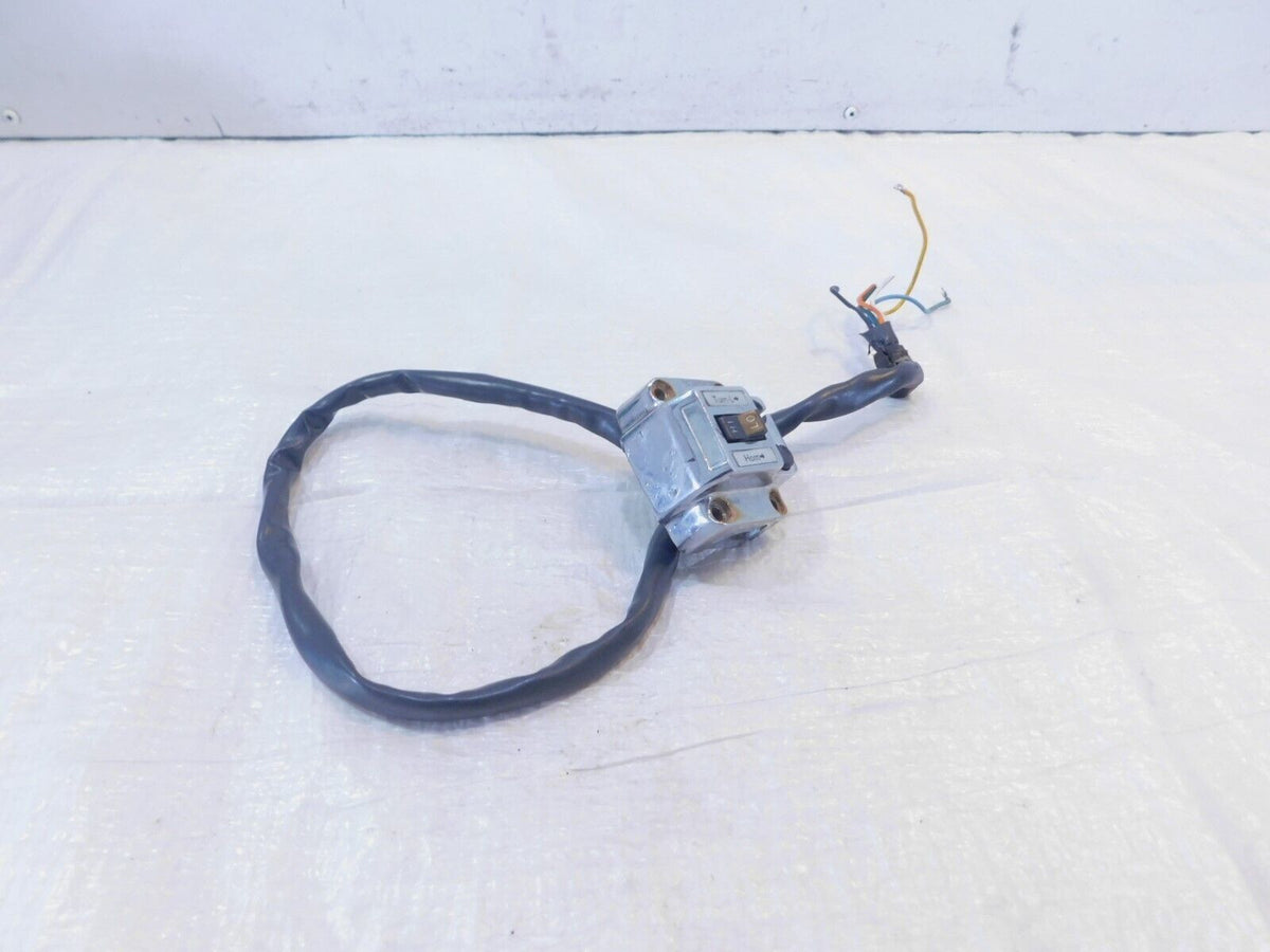 1979-1980 Harley Ironhead Sportster 1000 Left Chrome Handlebar Horn Switches - C3 Cycle