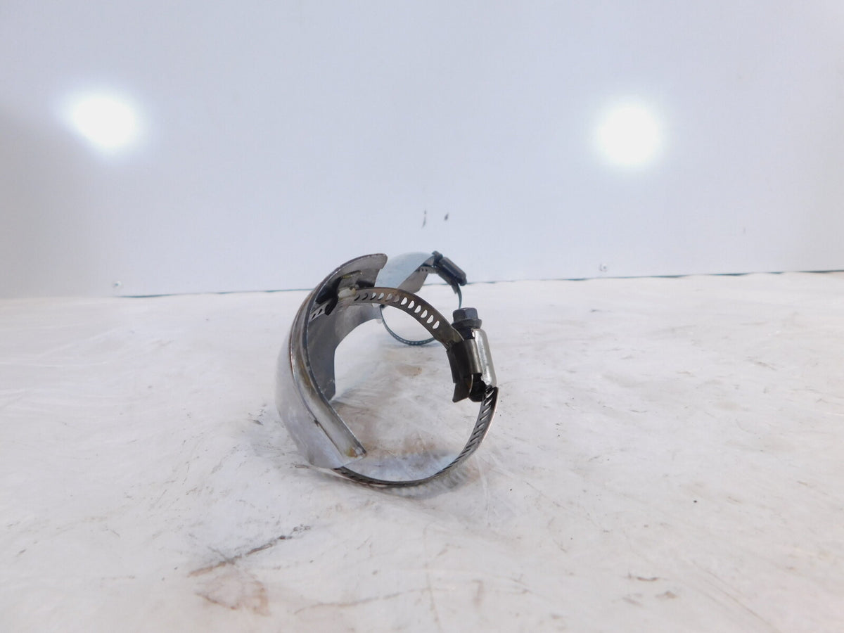 Harley Davidson Electra Glide Road King Left Crossover Header Pipe Shield Cover - C3 Cycle