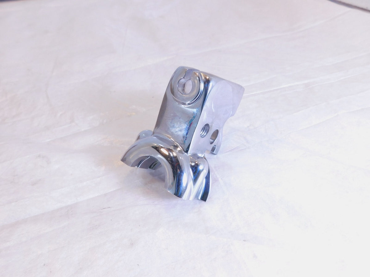 Harley Shovelhead Evo Touring Electra Glide Softail Chrome Clutch Lever Bracket - C3 Cycle