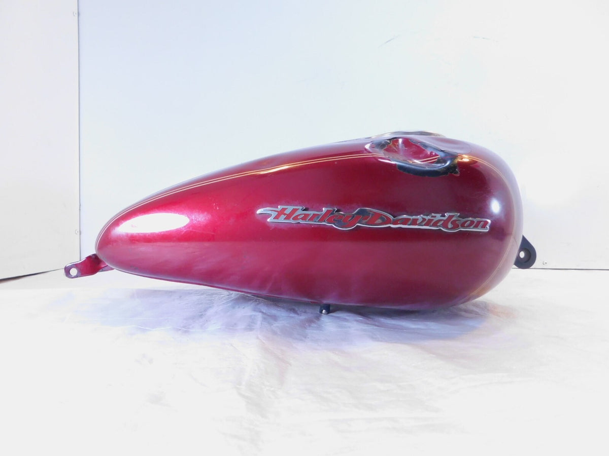 Harley Davidson Sportster 883 & 1200 Custom & Low Red 4.5 Gallon Fuel Gas Tank - C3 Cycle