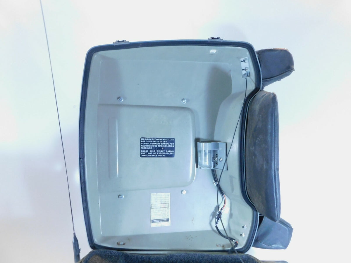 Harley Davidson Touring Road & Electra Glide White/Blue Tour Pak Luggage Box - C3 Cycle