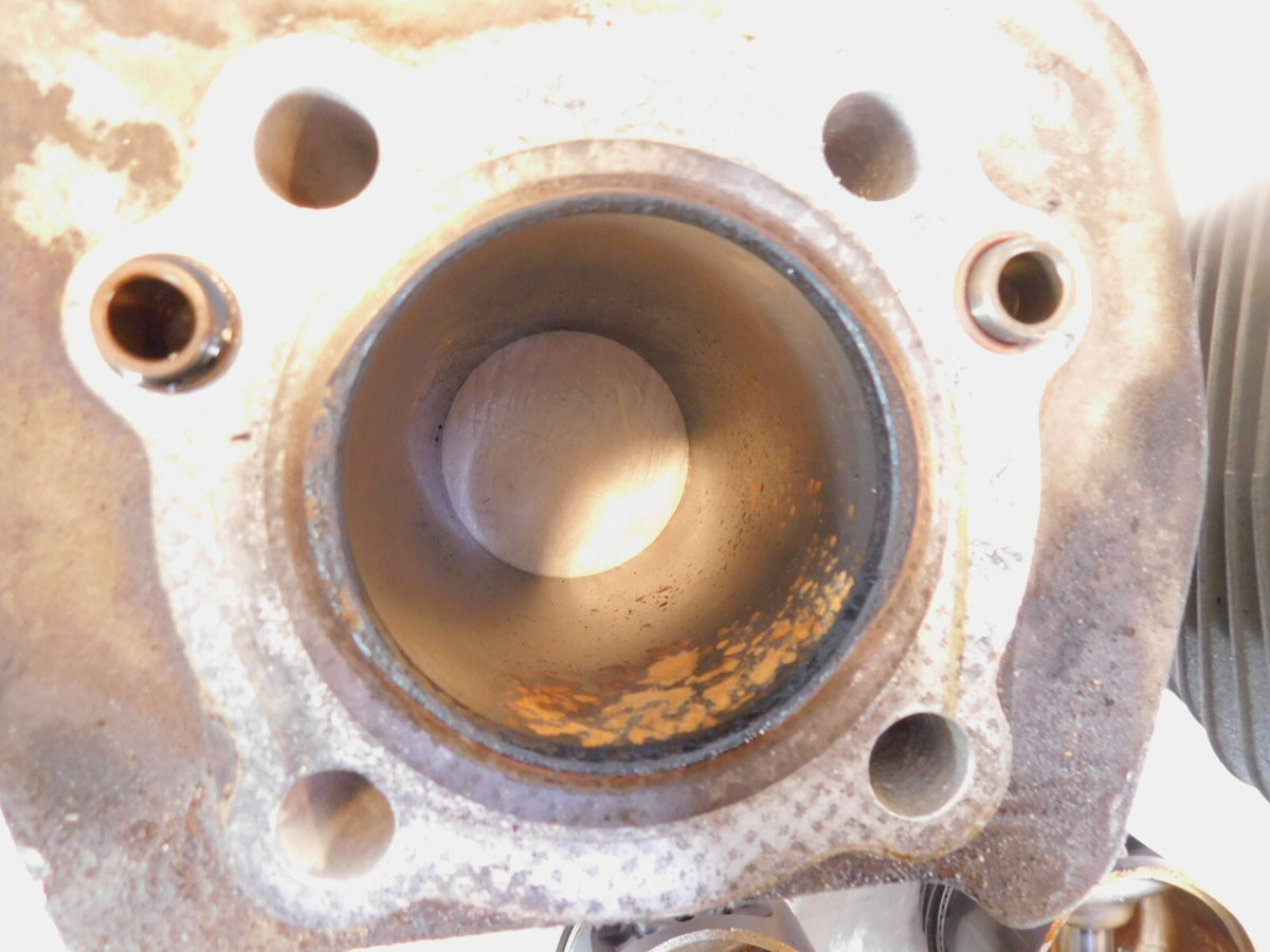 Pair Harley Davidson Sportster 883 Silver Cylinder Jugs w/ Pistons P/N: 16446-86 - C3 Cycle