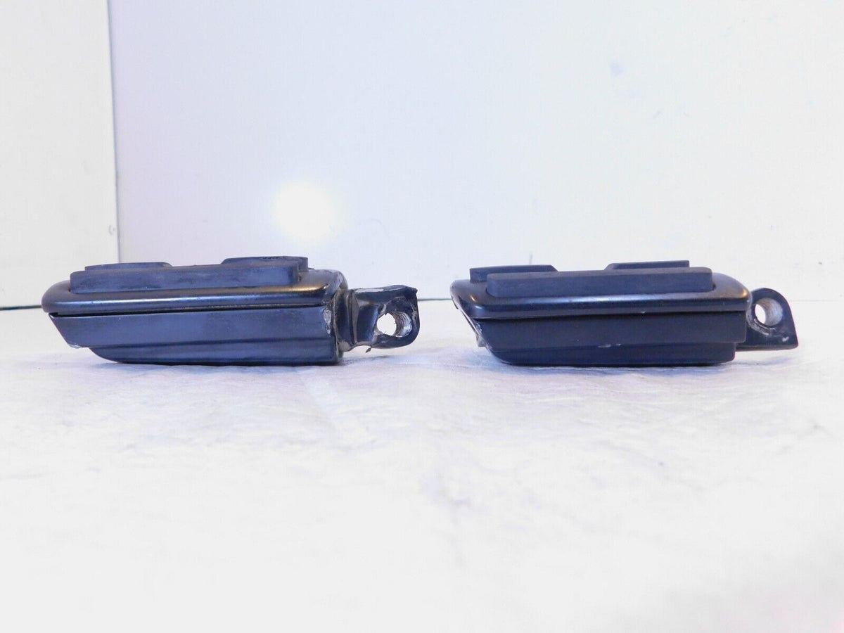 Harley Touring FXR Dyna Sportster & Softail Metal & Rubber Footpegs Footrests - C3 Cycle