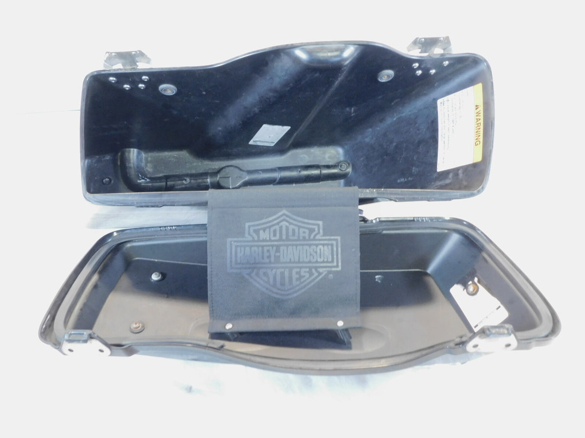 Harley Davidson Touring Road King Street & Electra Glide Black Right Saddlebag - C3 Cycle